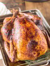 A Cajun Roasted Turkey.