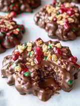 A chocolate crockpot Christmas crack.