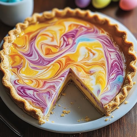 Easter Swirl Pie