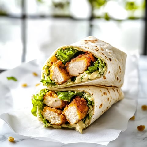 Chicken Caesar Wraps