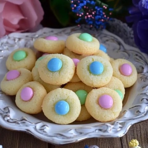 EASTER BUNNY BUTTON COOKIES