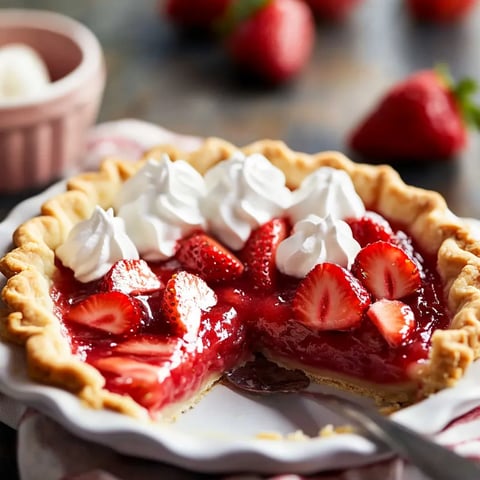 Frisch's Big Boy Fresh Strawberry Pie