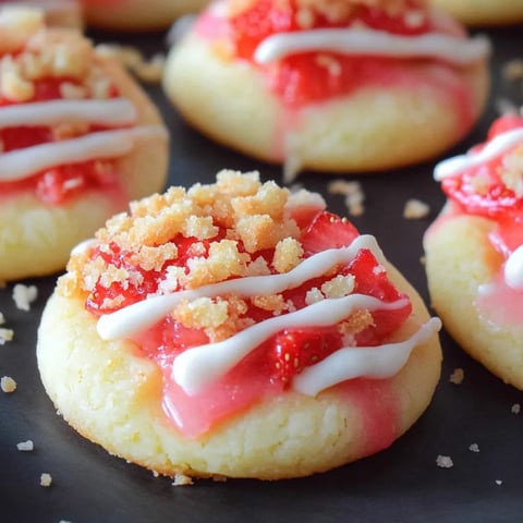 Strawberry Shortcake Cookies