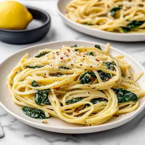 Spinach Lemon Pasta