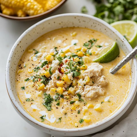 Mexican Street Corn Soup