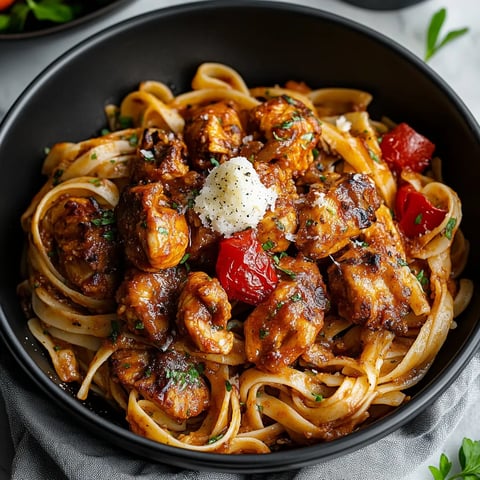 JERK CHICKEN RASTA PASTA