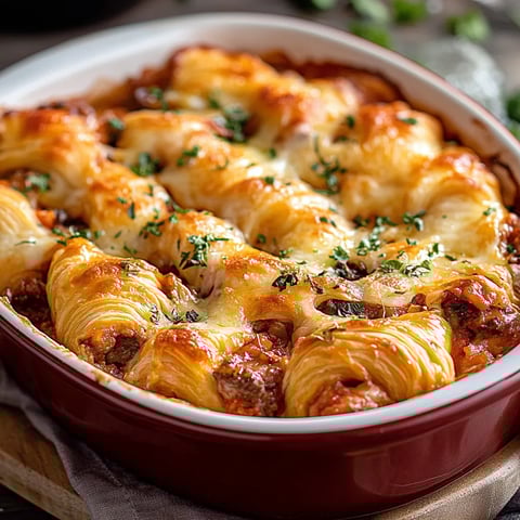 Italian Crescent Casserole