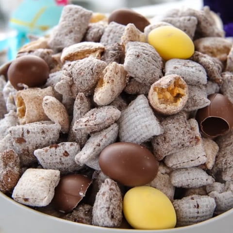 Cadbury Egg Puppy Chow
