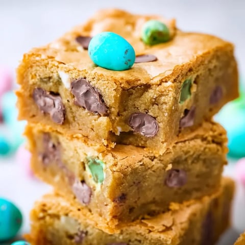 Easter Egg Blondies