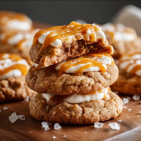Copycat Crumbl Salted Caramel Cheesecake Cookie