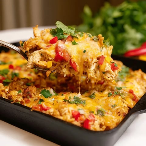 Chicken Fajita Casserole
