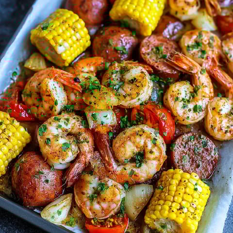 SHEET PAN SHRIMP BOIL