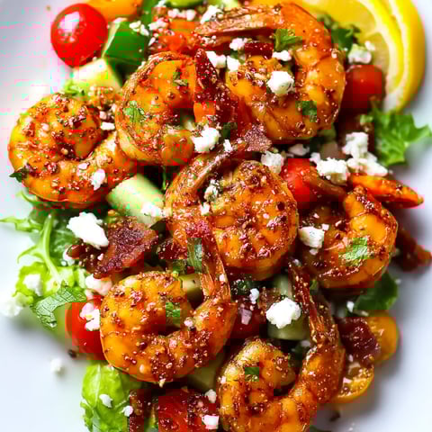 Honey Lime Shrimp Salad