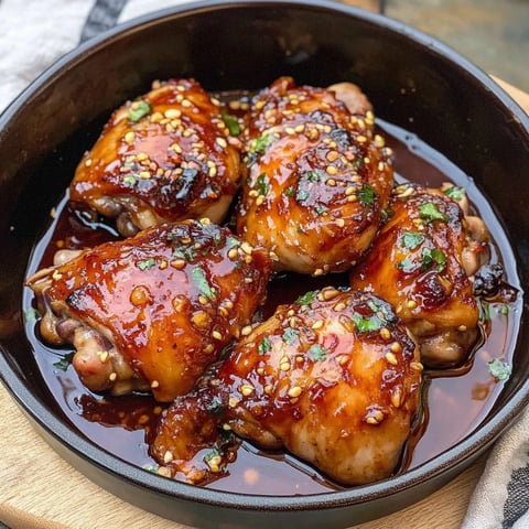 A bowl of chicken with a sauce on top.