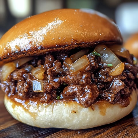Savory Beef Sandwiches with Onion