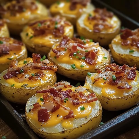 Bacon and Cheese Potato Bites