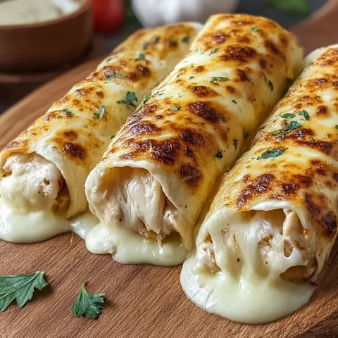 Garlic Chicken Wraps