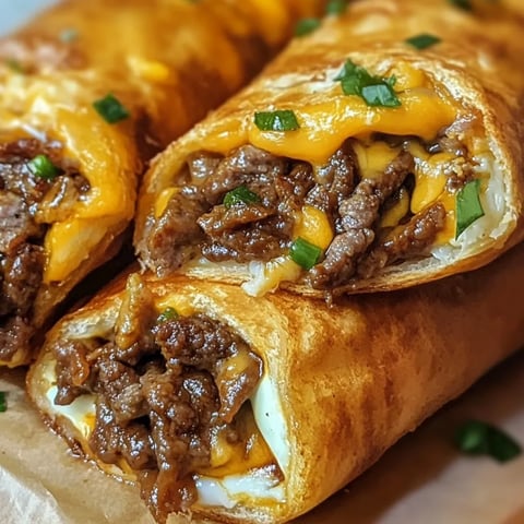 A close up of a Philly cheesesteak egg roll.