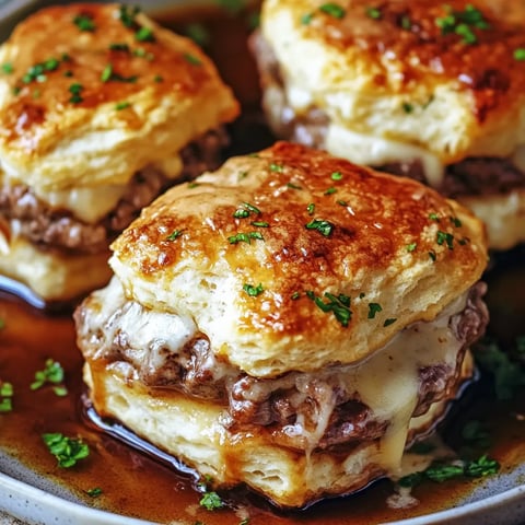 Delicious French Dip Biscuits