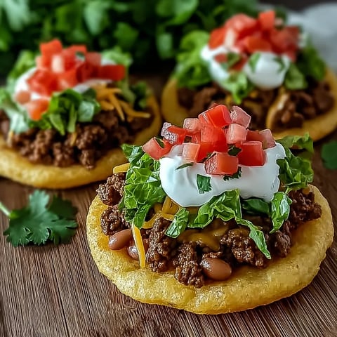 Fluffy Fry Bread Tacos with Beef