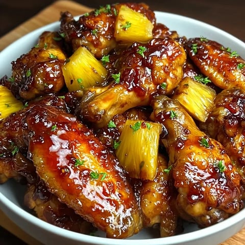 Sweet Pineapple Wings