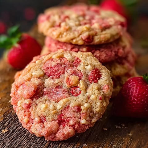 A close up of a red strawberry.
