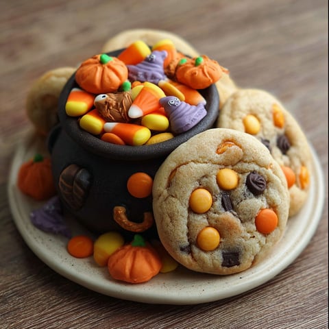 Halloween Cauldron Cookie Creation: 7 Spooky Delights Await.
