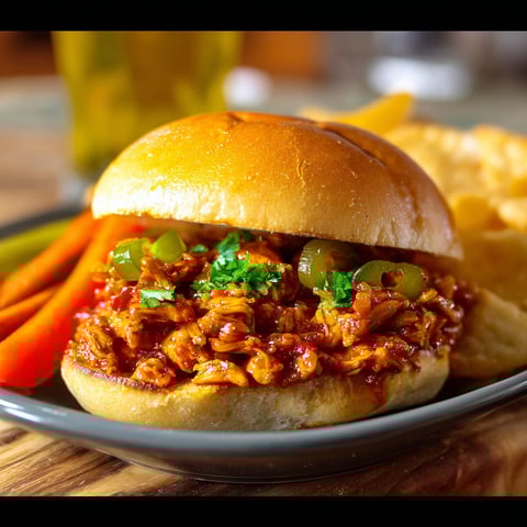 A delicious twist on chicken sloppy joes.