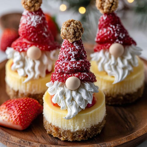 Three desserts with strawberries and whipped cream on top.