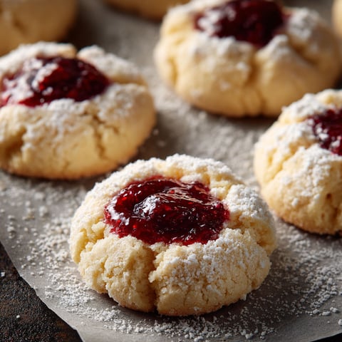 A plate of cookies with raspberry filling.